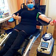 Savivaldybėje vyko kraujo donorystės akcija: 53 žmonės pareiškė norą tapti kraujo donorais