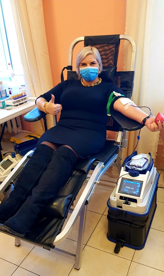 Savivaldybėje vyko kraujo donorystės akcija: 53 žmonės pareiškė norą tapti kraujo donorais