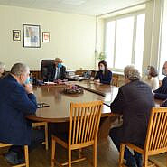 Skuodo rajone lankėsi Kultūros paveldo departamento Klaipėdos skyriaus atstovai