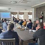 Popietėje su rajono verslininkais