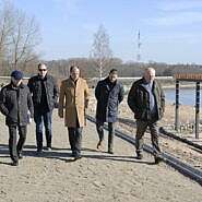 Dėmesys Skuodo miesto paplūdimio  sutvarkymo darbams