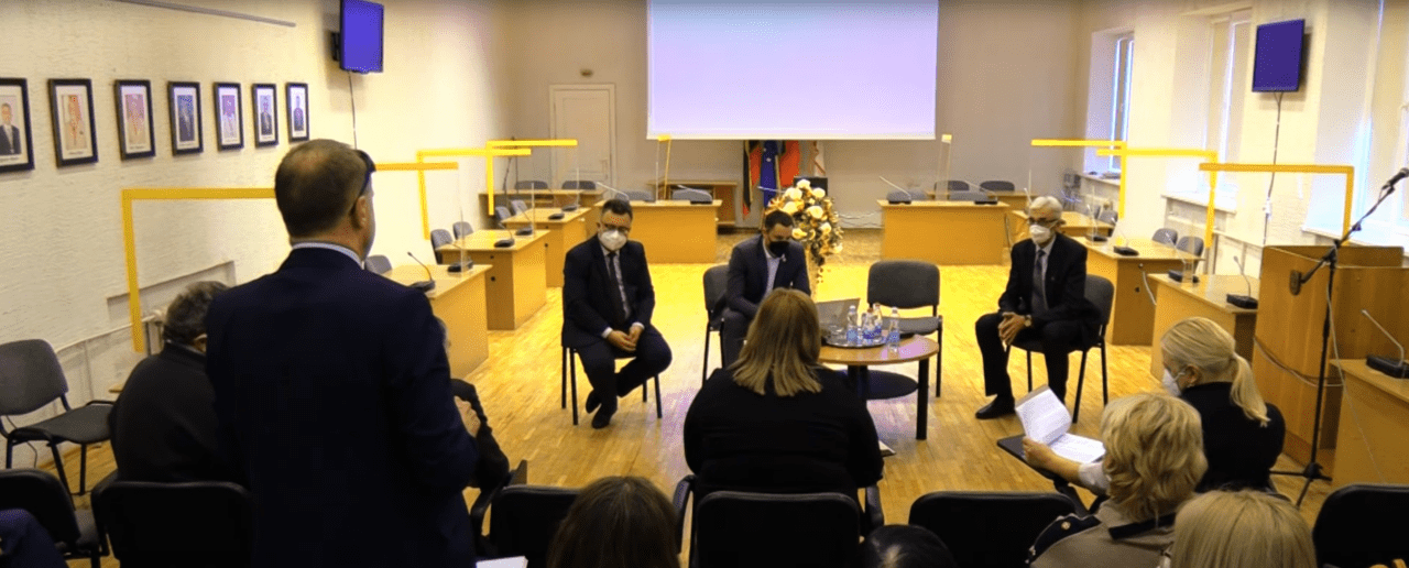 Susitikimas su Lietuvos Respublikos švietimo, mokslo ir sporto viceministru Ramūnu Skaudžiumi