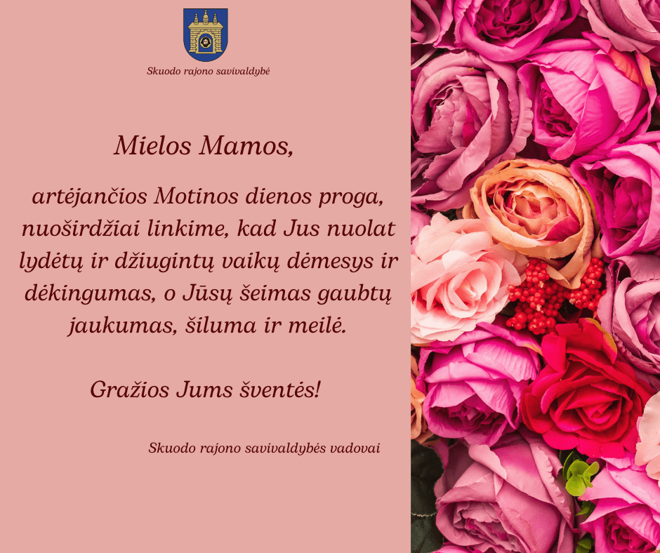 Sveikiname Motinos dienos proga!