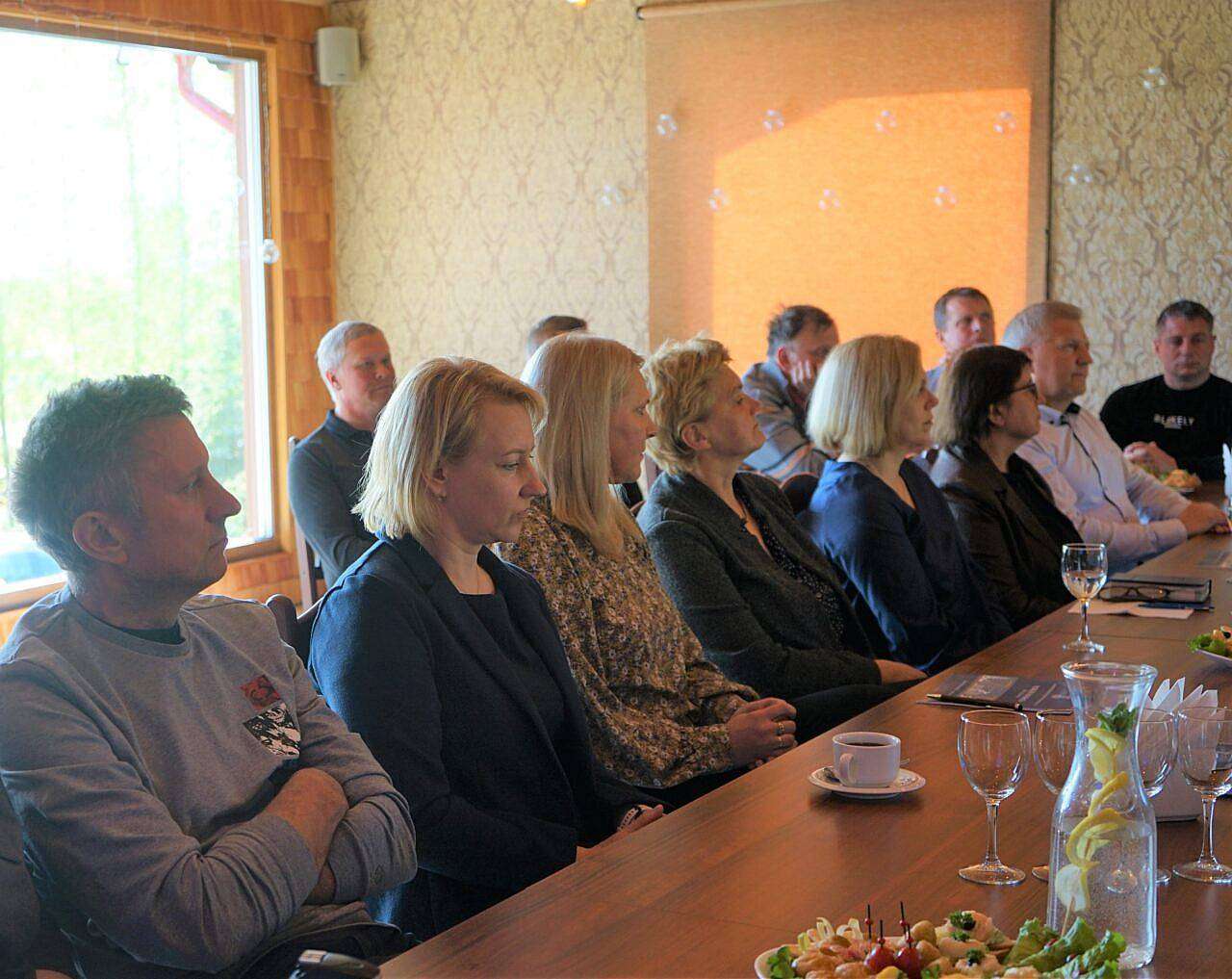 Mero susitikimas su Skuodo rajono verslininkais