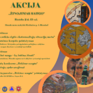 Kviečiame į akciją „Žinojimas saugo“
