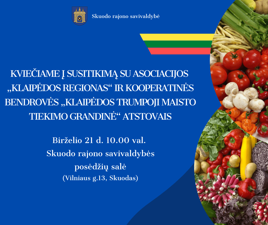 Kviečiame į susitikimą