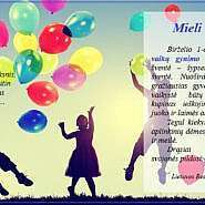 LR Seimo narys Valius Ąžuolas sveikina Tarptautinės vaikų dienos gynimo proga!