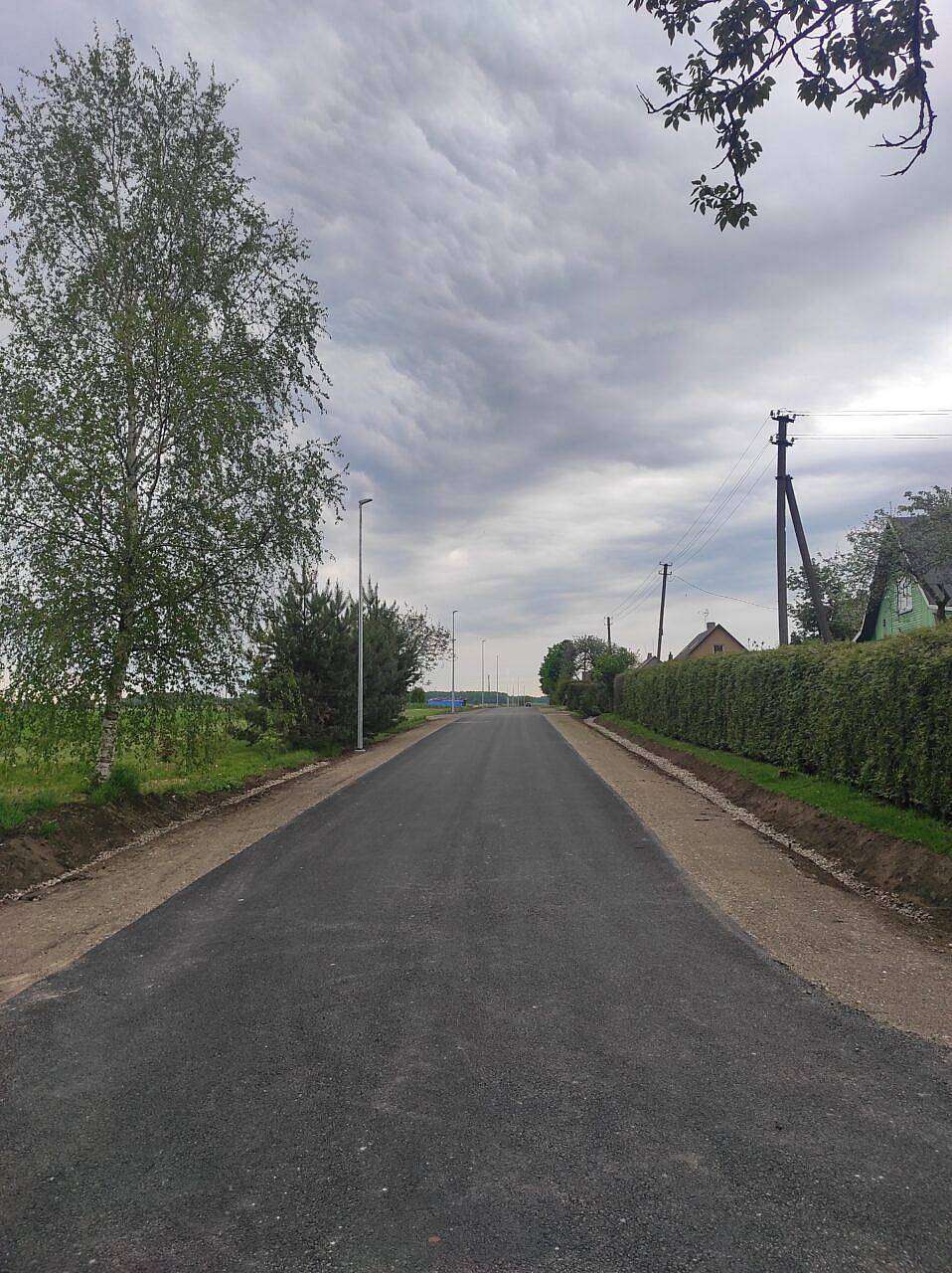 Užbaigti Skuodo rajono Mosėdžio seniūnijos Krakių kaimo Bokšto, Kalno ir Liepų gatvių kapitalinio remontai darbai