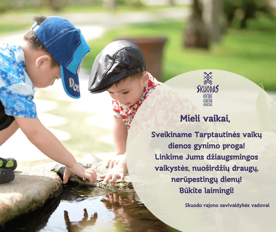 Sveikiname Tarptautinės vaikų dienos gynimo diena!