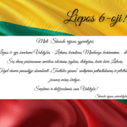 SVEIKINIMAS LIEPOS 6-OSIOS – VALSTYBĖS – LIETUVOS KARALIAUS MINDAUGO KARŪNAVIMO – DIENOS PROGA