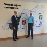 Susisiekimo ministerijos atstovai lankėsi Skuode