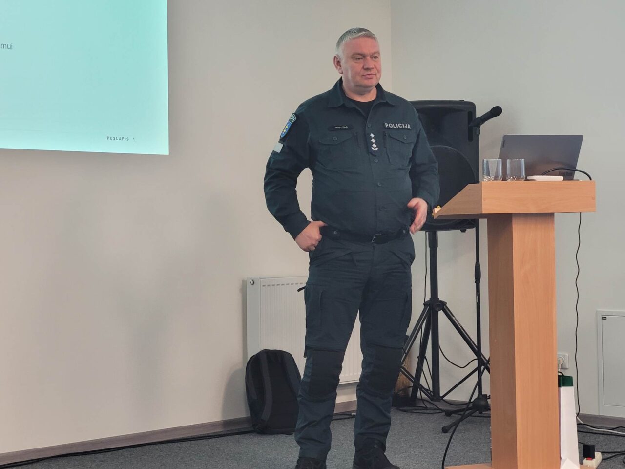 Pasidžiaugta Skuodo policijos komisariato veikla