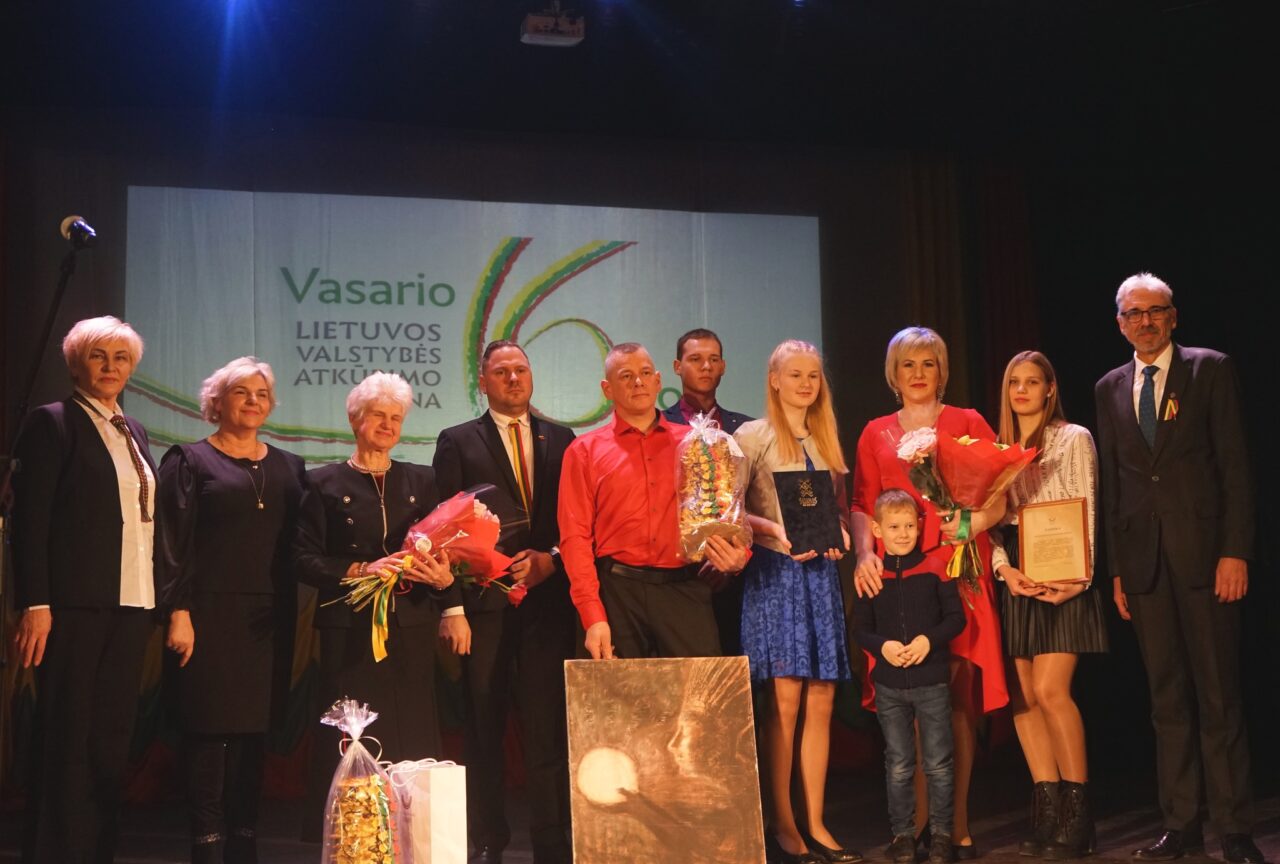 Šventiškai paminėta Vasario 16-oji