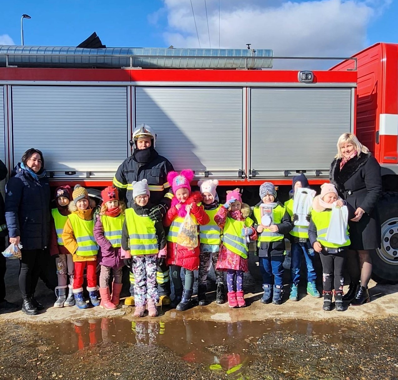 Ikimokyklinukams vykdomos prevencinės praktinės paskaitos sveikatos saugos klausimais