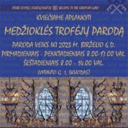 ,,Medžioklės trofėjai” paroda laidoje ,,Tauro ragas”