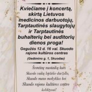 Kviečiame į koncertą!