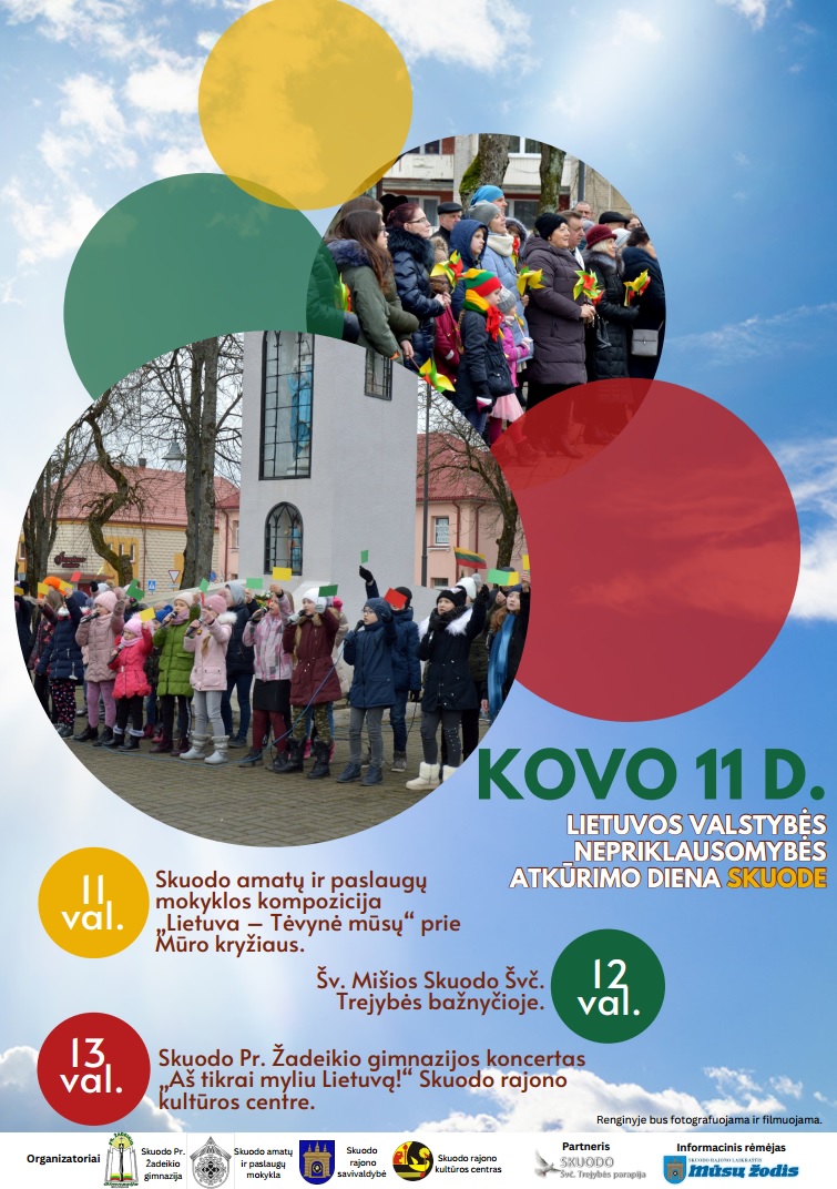 Kviečiame į Kovo 11-osios renginius!