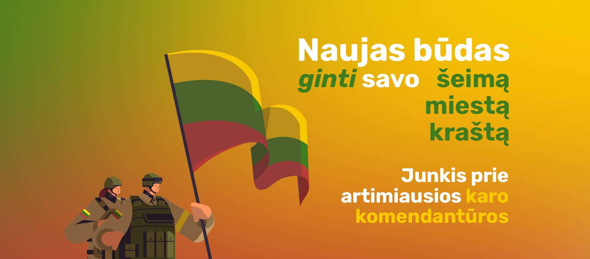 Karo komendantūros: informacija