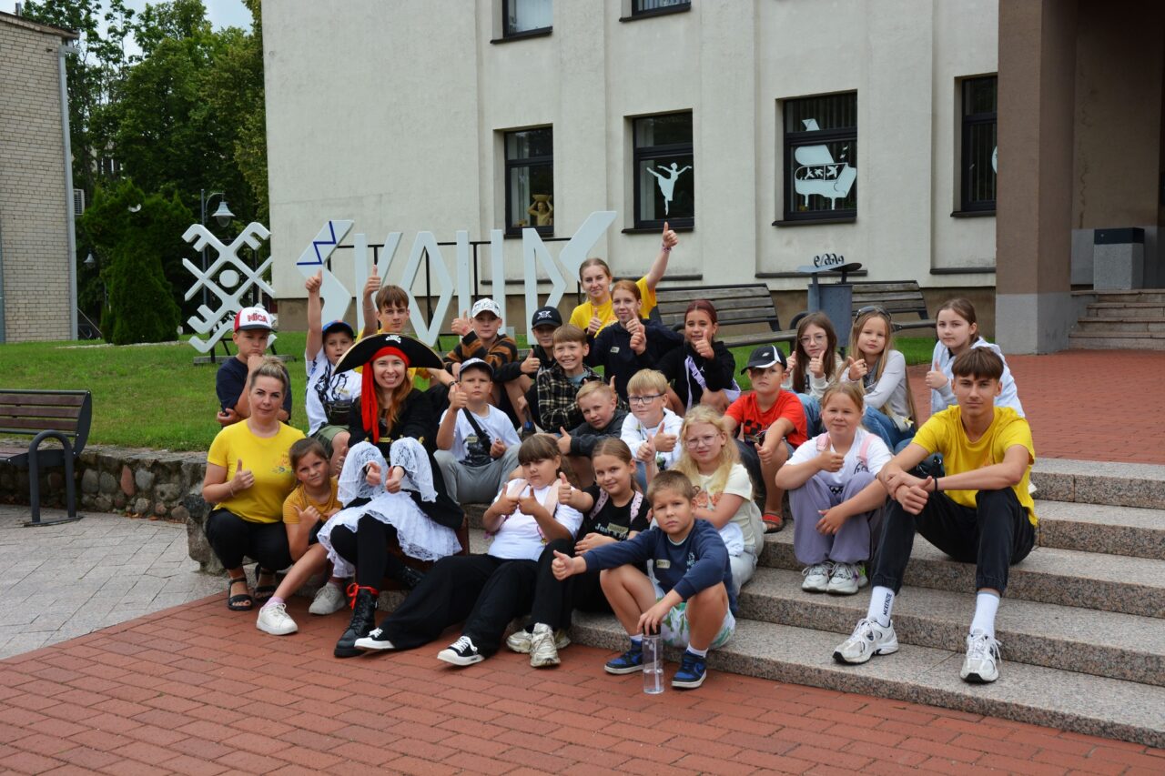 Piratės Nainos susitikimas su vaikais Skuode