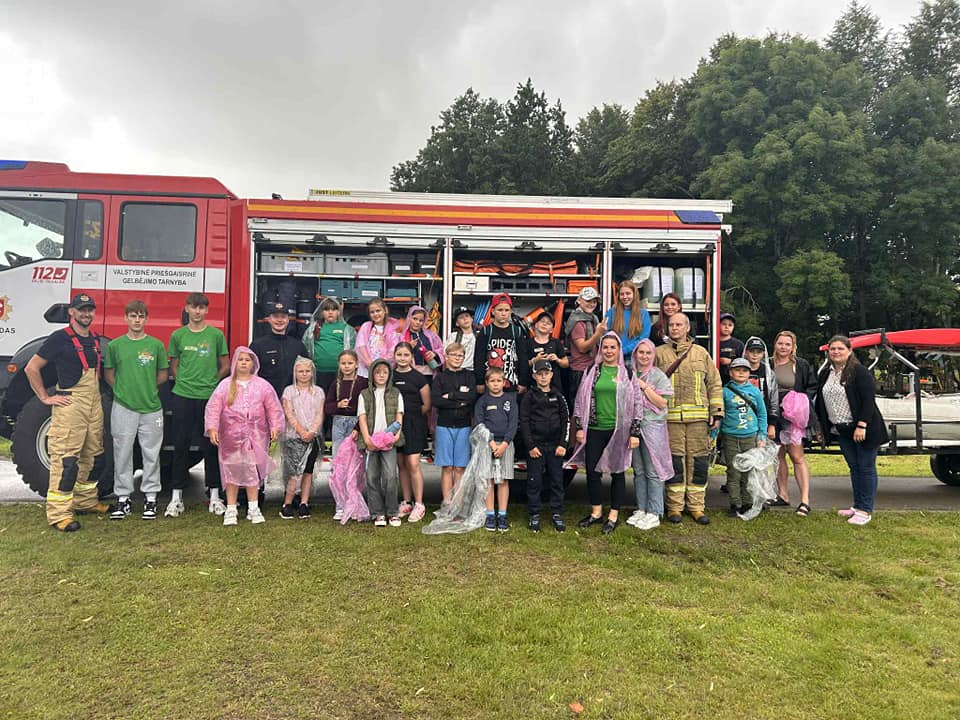 Jaunųjų Skuodo ir Latvijos gyventojų mokymai – saugiam elgesiui ir nelaimių prevencijai