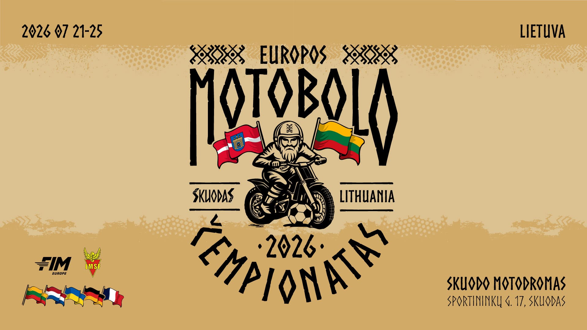 Europos motobolo čempionatas 2026