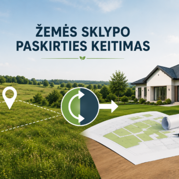 Informacija apie pateiktą prašymą pakeisti žemės sklypo naudojimo būdą