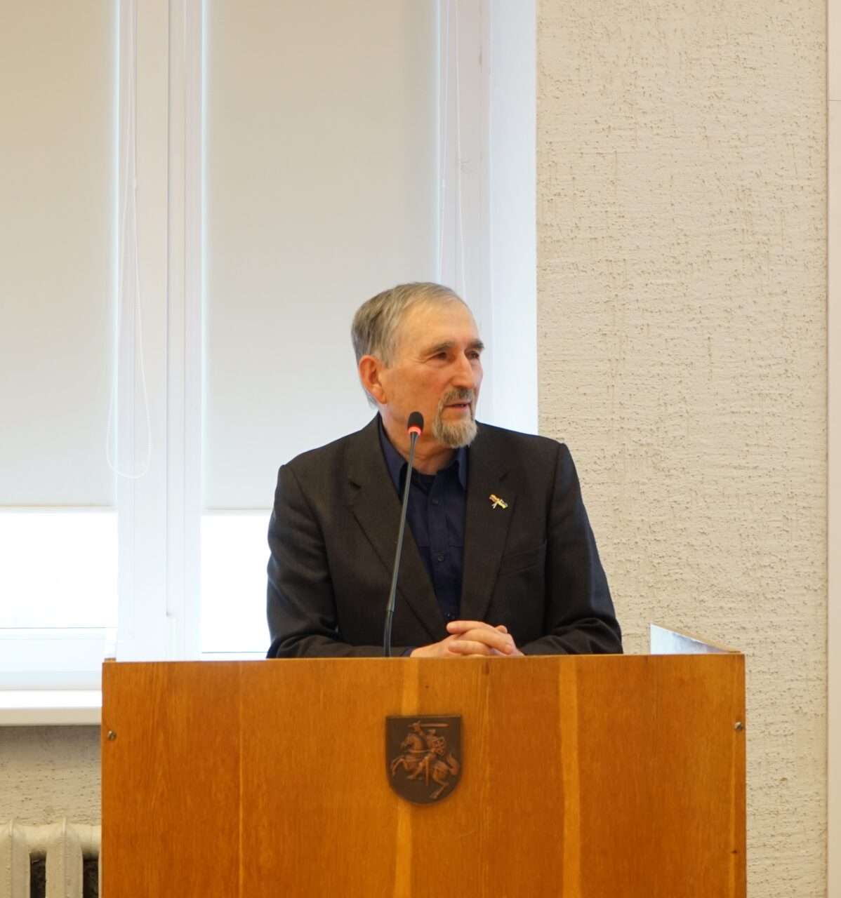 80-ies metų jubiliejaus proga pasveikintas Skuodo rajono garbės pilietis Juozas Vyšniauskas