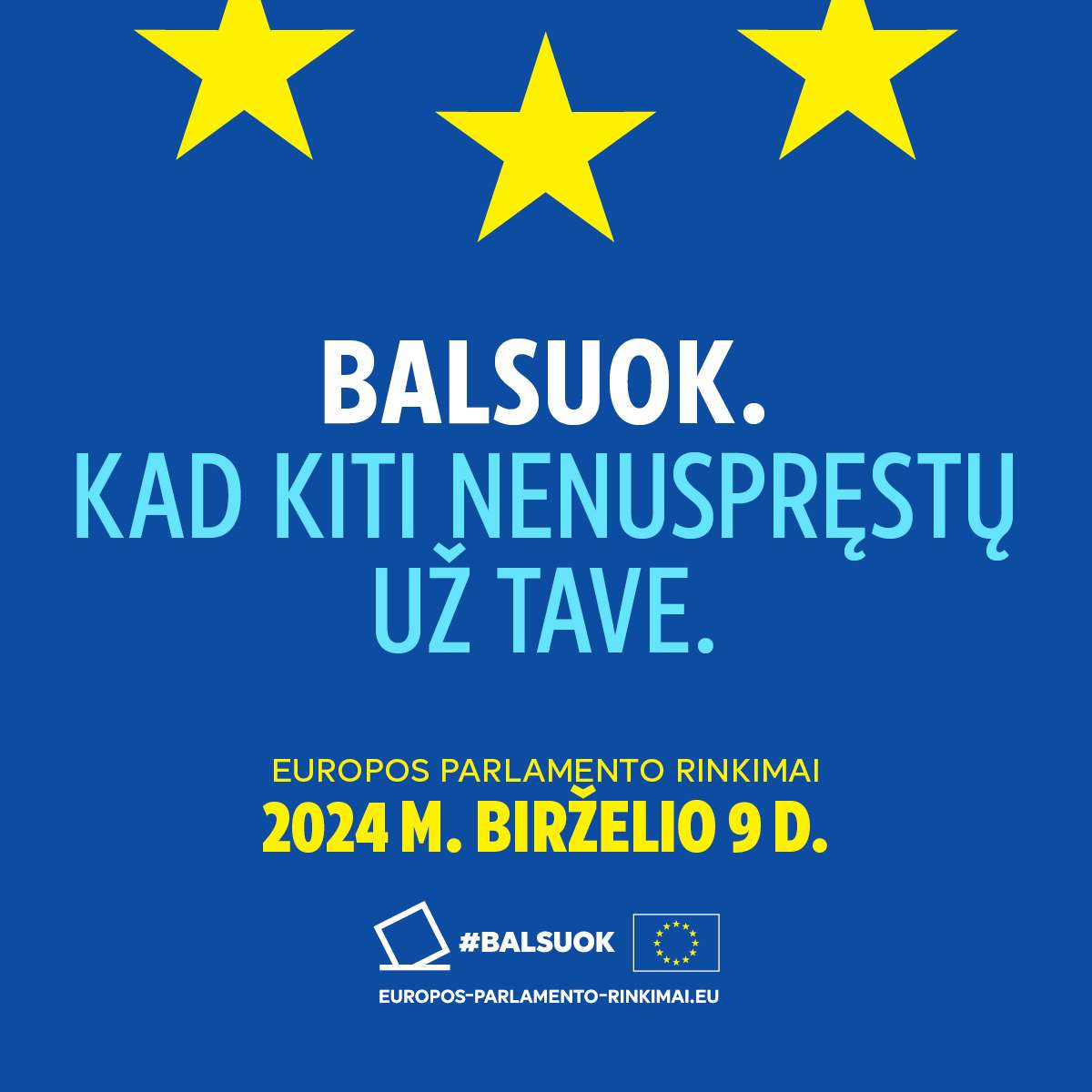 Europos Parlamento rinkimai 2024 m. birželio 6-9 d.