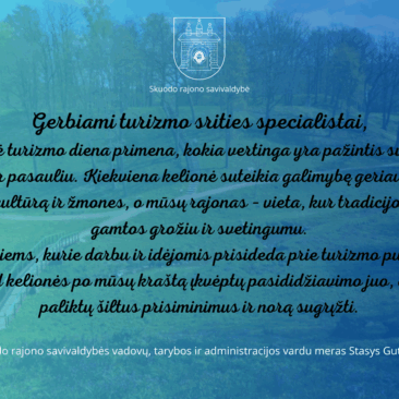 Šiandien švenčiame Pasaulinę turizmo dieną!💙