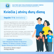 Kviečiame į atvirų durų dieną!