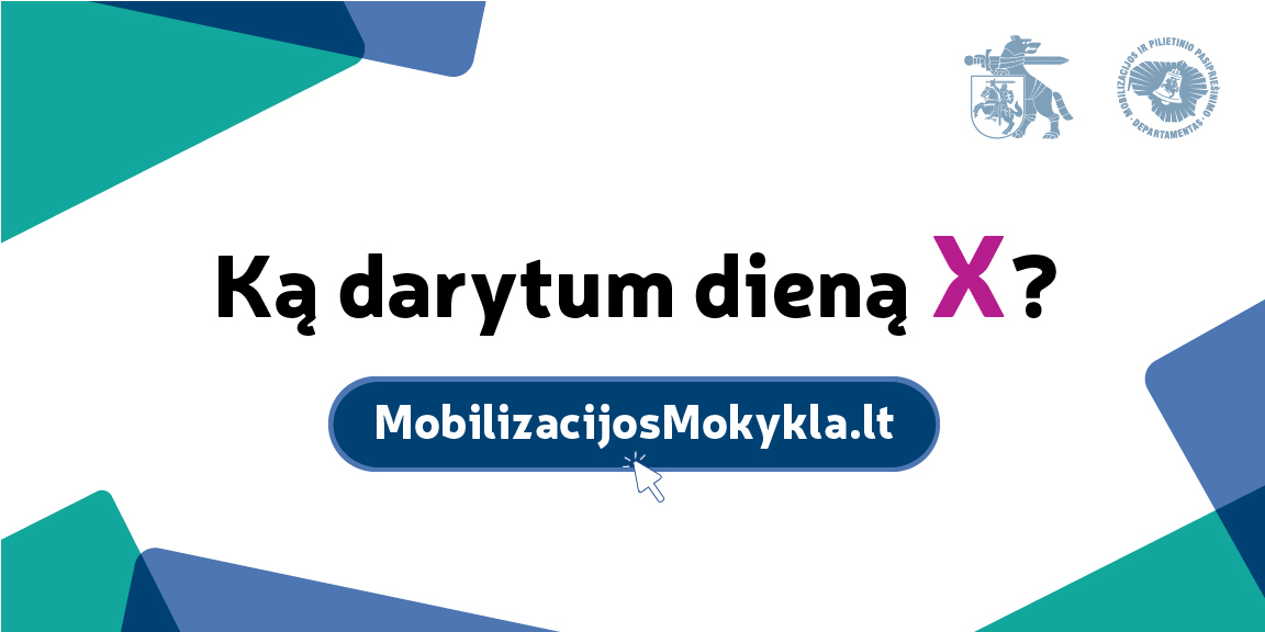 Startavo informacinė-edukacinė platforma „Mobilizacijos mokykla“