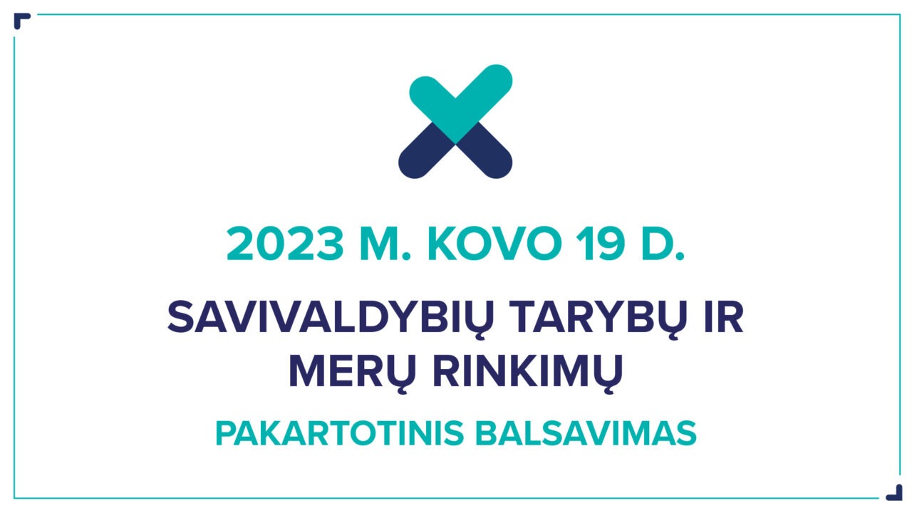 VRK informuoja: kur ir kada balsuoti II rinkimų ture