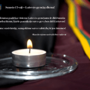 Sausio 13-oji – Laisvės gynėjų diena