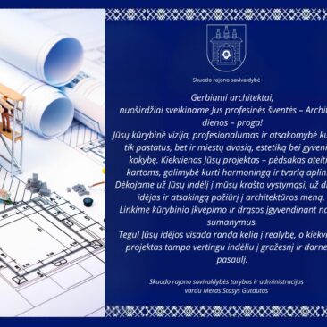 Tarptautinė architektų diena!