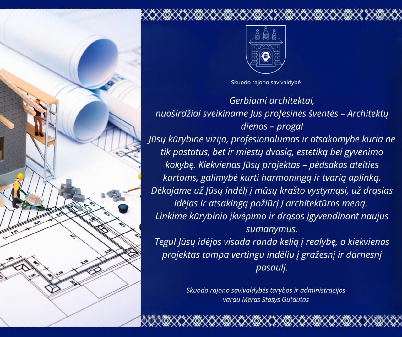 Tarptautinė architektų diena!