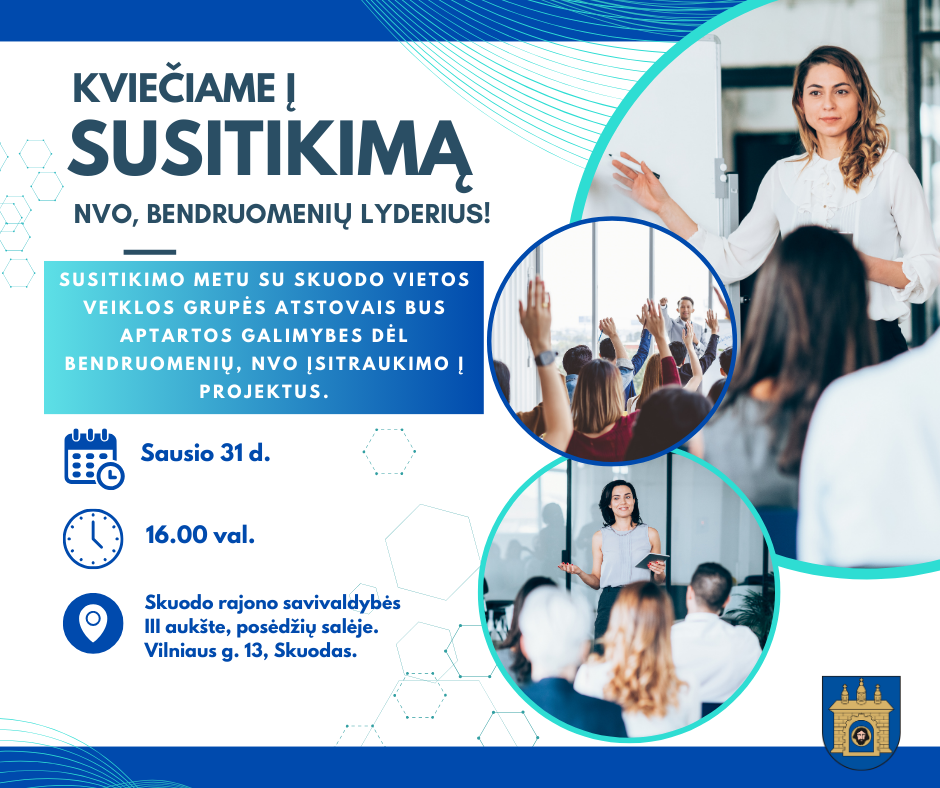 Kviečiame į susitikimą!