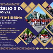 Kviečiame į šventinę Skuodo šventės eiseną!