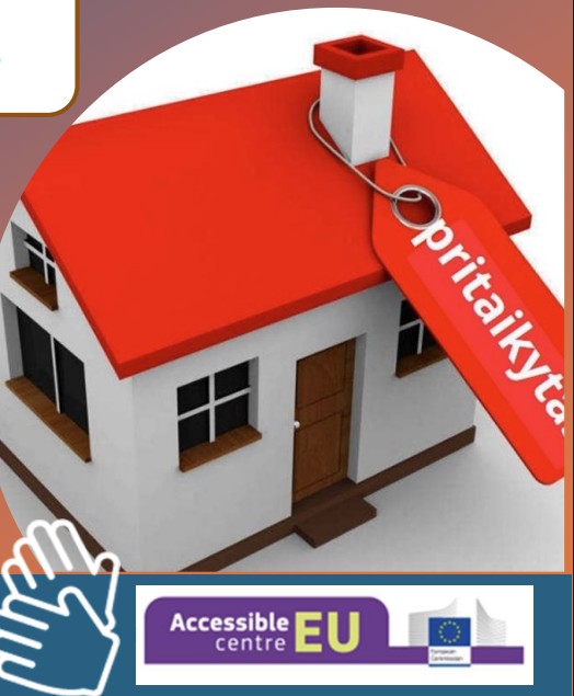 Lietuvos žmonių su negalia sąjunga organizuoja nuotolinį renginį „Žmonėms su negalia pritaikytas būstas – savarankiškumo garantas“