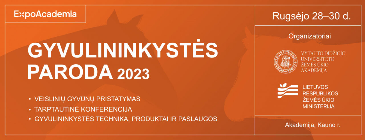 Kviečiame į renginį „Gyvulininkystės paroda 2023“