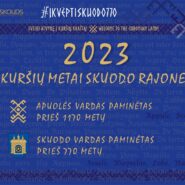 2023 – paskelbti Kuršių metai Skuodo rajone