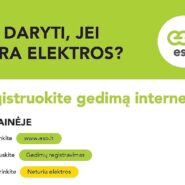 Dėl besitęsiančio snygio Klaipėdos regione susiklostė neeilinė situacija