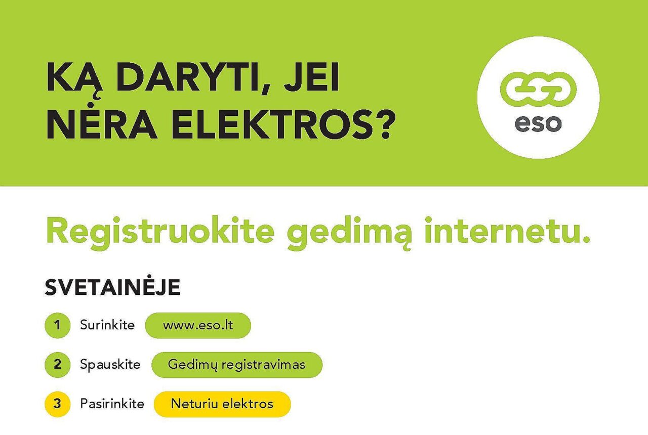 Dėl besitęsiančio snygio Klaipėdos regione susiklostė neeilinė situacija