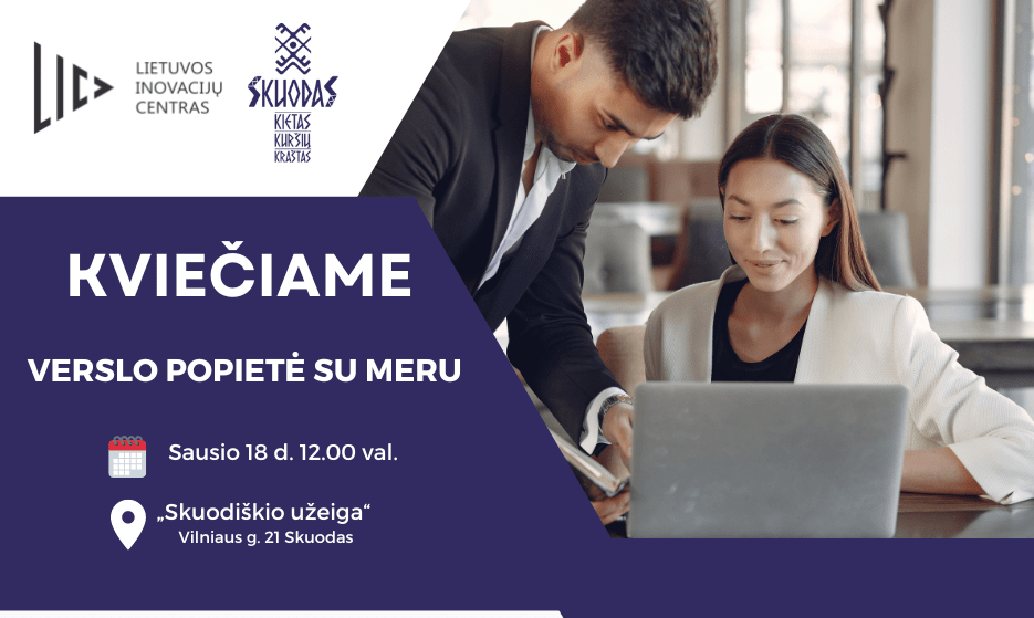 Kviečiame į Verslo popietę su meru