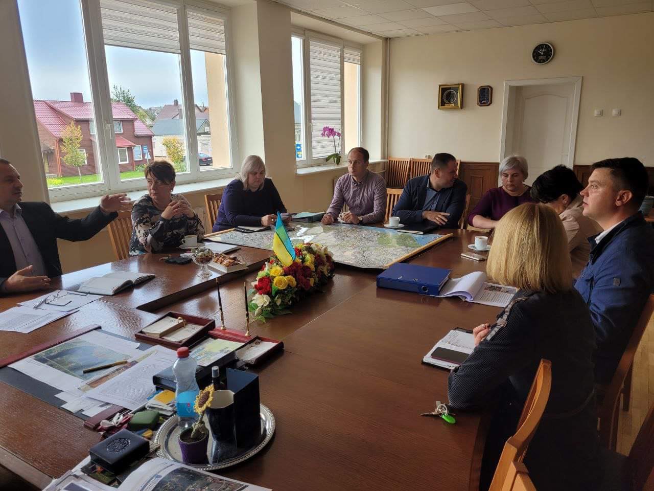 Susitikimas su partneriais iš Latvijos